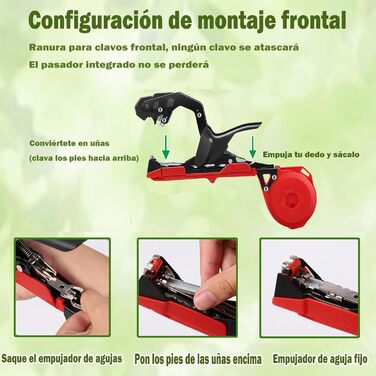 Машина для обв&39язування винограду з червоно-синьою стрічкою, машина для обв&39язування помідорів, для обв&39язування помідорів, винограду, квітів, овочів (B) 1