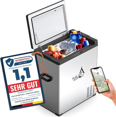 ПІДКЛЮЧАЙТЕ ФЕСТИВАЛІ Переносна, електрична холодильна камера - компресорна морозильна камера до -20 градусів - автомобільна холод