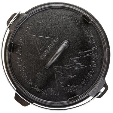 Казан з кришкою Groenberg Askja Pot 30 cm / 7 L Black (266017)
