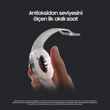 Темно-сірий, Bluetooth, 44 мм смарт-годинник (гарантія Samsung) сірий меланж 44 мм Galaxy Watch8, 8