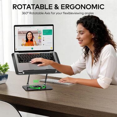 Підставка для читання та роботи з ноутбуком, ергономічний тримач для книг, регульована конструкція з еластичними затискачами для нот, рецептів, планшетів, чорний колір, 01