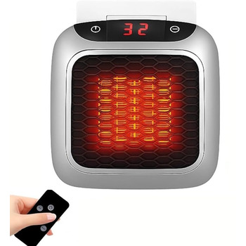 Міні-керамічний електричний обігрівач WellHeater, електричний обігрівач із розеткою