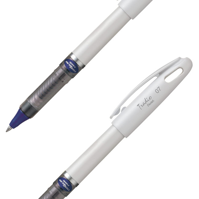 Ролик для рідкого гелю Pentel BL117W-C EnerGel, 12 упаковок, синій