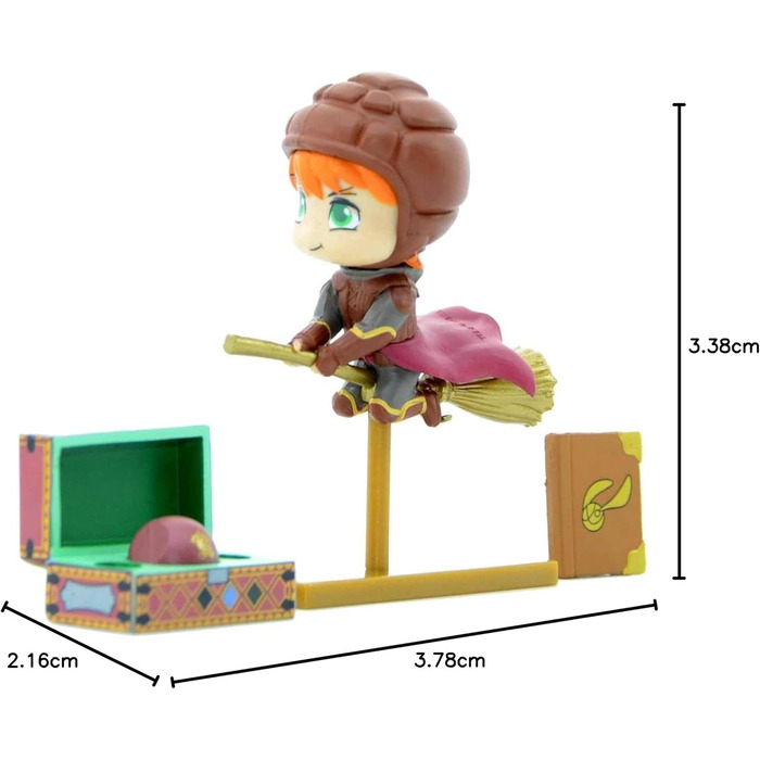 Магічні капсули Гаррі Поттера серії 2, подарунок у вигляді таємничої капсули з лялькою та аксесуарами фігурки зі сцен фільмів про Гаррі Поттера, такі як Герміона або Рон, випадкова модель (700016070)