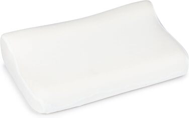 Подушка для шиї Sissel Soft M Спеціальна в&39язкопружна піна Ергономічна підтримка хребта Чохол з велюру, який можна прати Розслаблення м&39язів шиї та плечей Гарантія 5 років 47 x 33 x 11 см