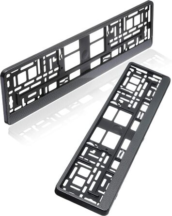 Тримач номерного знака Baytronic Carbon Set з 2 шт.