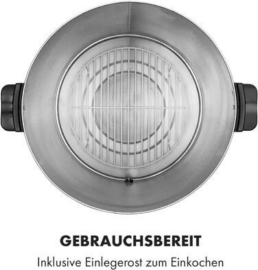 Цифрова консервуюча машина Дозатор для консервації горщиків для консервації гарячих напоїв, 50 літрів, 2500 Вт, 30-100 C, таймер, функція збереження тепла, кришка із закриттям, полірована нержавіюча сталь Konfistar Digital 50 літрів, 50