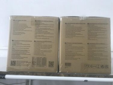 Фритюрниця без олії, 3 л, фритюрниці з 8 програмами, цифровий світлодіодний сенсорний екран, антипригарне покриття, регулювання часу та температури, без бісфенолу А, 1300 Вт