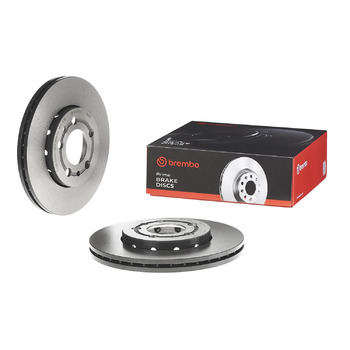 Гальмівні диски передні Brembo 09.7011.11 з UV-покриттям, 2 шт.