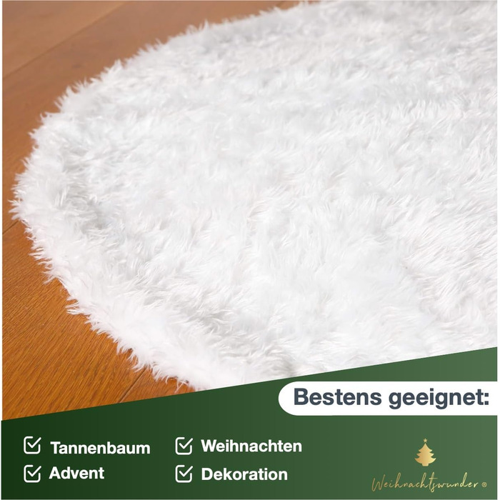 Ялинкова ковдра Ø 80 см 3 шт TK Gruppe Timo Klingler