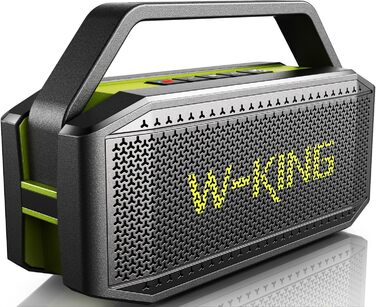 100W MAX) 60W IPX6 Speaker Boxes Bluetooth Box-Deep Bass, Portable Speaker Outdoor Party Soundbox Boombox, PowerBank/40H/TF Card/AUX/EQ/NFC, 100W MAX) 60W IPX6 Speaker Boxes Bluetooth Box-Deep Bass, Portable Speaker Outdoor Party Soundbox Boombox, PowerBa