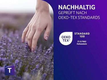 Пухова подушка Traumnacht Comfort з високоякісним напівпуховим наповнювачем та пухостійким чохлом зі 100 бавовни, сертифікована Oeko-Tex, 80 x 80 см, виготовлена за німецькими стандартами якості, 1 пухова подушка 80 x 80 см