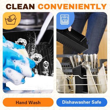 Аксесуари для фритюрниці Ninja Foodi Flexdrawer 10.4 л AF500DE.3 шт. Аксесуари для мультипечі з силіконовою формою для Ninja AF500EU