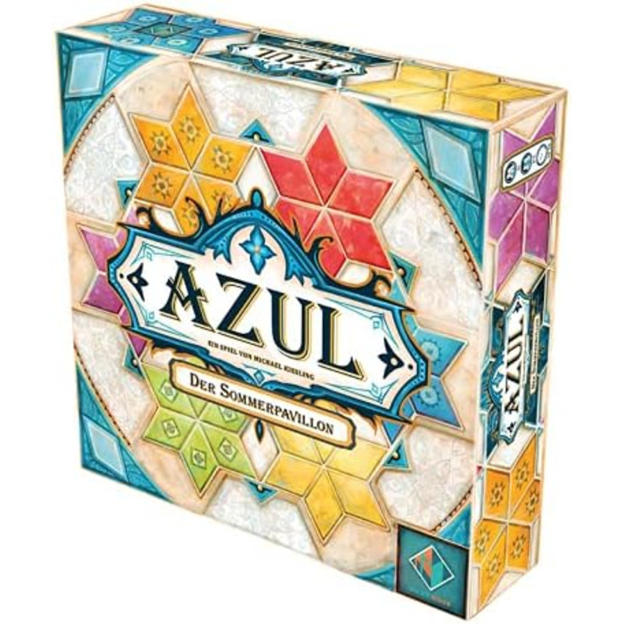 Ігри Next Move, Azul Літній павільйон, Базова гра, Сімейна гра, 2-4 гравці, Вік 8, 30-45 хвилин, Німецька мова 1. Базова гра Літній павільйон