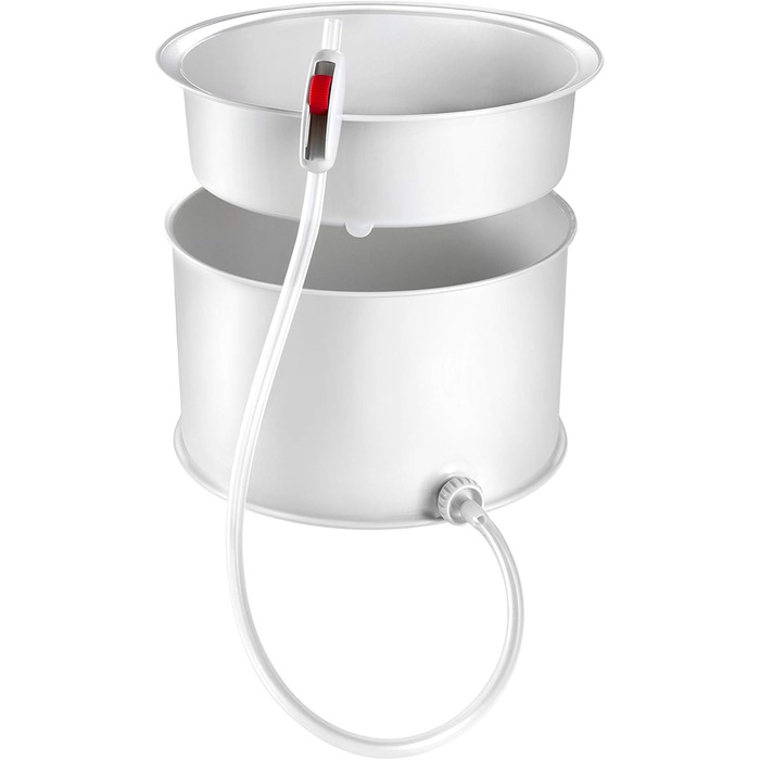 Парова соковижималка для фруктів та овочів Della Casa, пластик, біла, 28.4 x 16.9 x 28 см, 895250