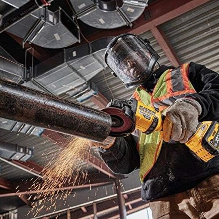 Кутова шліфувальна машина Dewalt DCG418N-XJ 54 В XR FLEXVOLT потужністю 125 мм - порожній блок, жовта