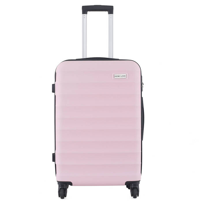 Валіза Semi Line 24' (M) Pink Cream (T5632-2)