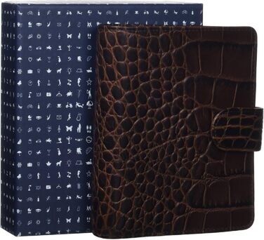 Органайзер Filofax 26014 Croc Pocket Classic, каштан