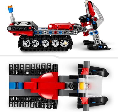 Конструктор LEGO Technic 42148, 2-в-1 Снігоприбиральна машина, 178 деталей