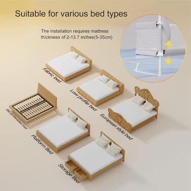 Дитяче ліжечко 3-в-1, дитяча колиска, дитяче ліжко, дитяче ліжечко для немовлят у ліжку, дитяче ліжечко для ліжка з пружинним блоком, ліжечко з москітною сіткою, яке можна розмістити на ліжку (кремово-білий 120x50 см кремово-білий)