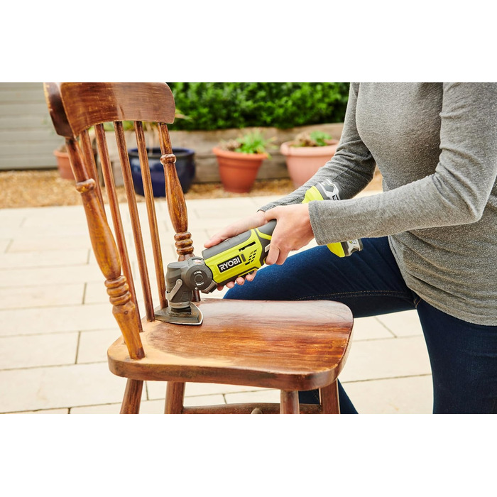 Акумуляторний багатофункціональний інструмент RYOBI 18V ONE R18MT-0, універсальний багатоцільовий інструмент для будівництва, ремо