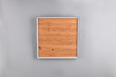 Стельовий LED-світильник Trio Leuchten Kalea 655510130, матовий чорний метал та сосна, 41 Вт, Switch Dimmer, колір дерева