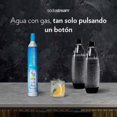 Газова заправка Sodastream Quick Attack, 60 л (425 г), алюміній 1 упаковка