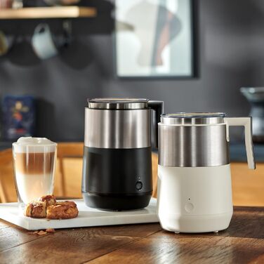 Індукційний спінювач молока Tchibo, не нагрівається, можна мити в посудомийній машині, тепла і холодна молочна піна, для латте мак