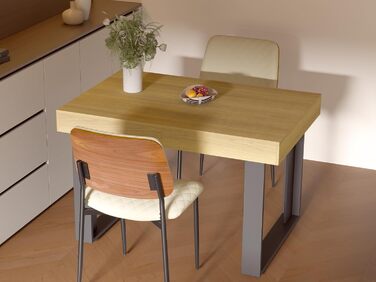 Розсувний обідній стіл 120-160 см для 2-6 осіб, сучасний кухонний стіл, простий обідній стіл, високоміцний великий стіл для вітальні, їдальні, квартири