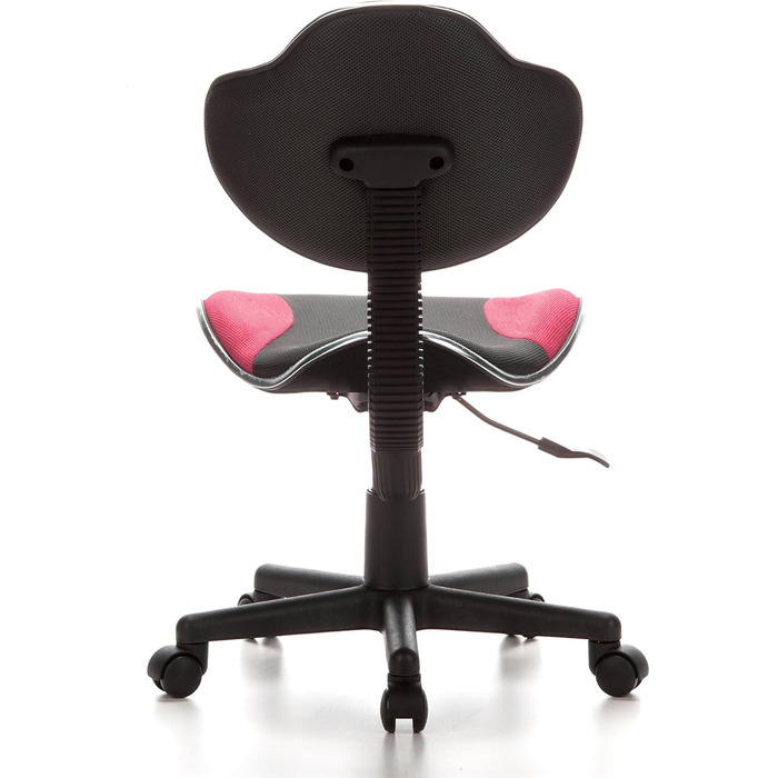 Дитячий обертовий стілець KIDDY GTI-2 сірий/рожевий, ергономічний дитячий офісний стілець, регульований по висоті дитячий офісний стілець, дитячий стілець, 670900