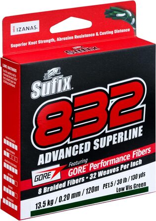 М, 8 832 Advanced Superline Braid - 120