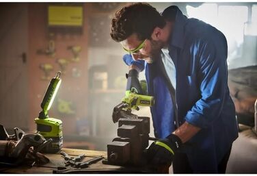 Акумуляторна стрічкова пилка RYOBI 18 В ONE R18PF-0 (довжина стрічки 457 мм, ширина шліфування 13 мм, ручне регулювання швидкості