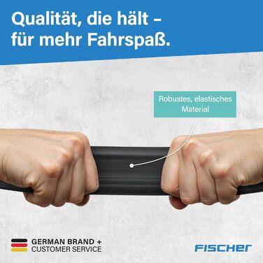 Камери для велосипеда Fischer 28 дюймів для ETRTO 35/50-622 Автоніпель Якісні велосипедні камери для міських та туристичних велосипедів Міцні, еластичні та довговічні 28 камери 35/50-622 (набір з 2 шт.)