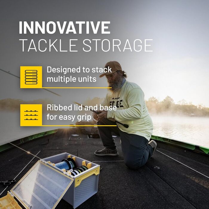 Ящики для зберігання рибальських снастей серії Plano Edge, високоякісне рибальське спорядження із захистом від іржі, Leader Management