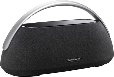 Колонка Harman Kardon Go Play 3 чорного кольору - портативна колонка з 8-годинним акумулятором і потужним басом чорного кольору