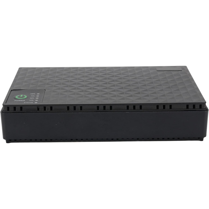 Джерело безперебійного живлення (UPS) з акумулятором 10400 мАг, USB 5V DC, 12V, PoE 24V. Підходить для зарядки різноманітних пристроїв (Європейська вилка 85-265V)