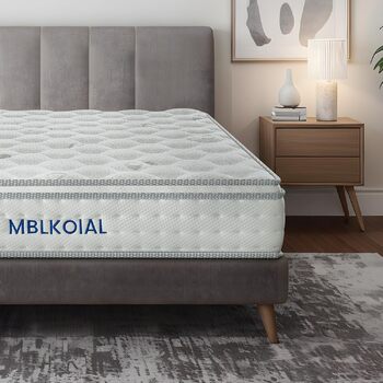 Матрац 140x200 см, 7-зонний, висота 25 см, пружинний, ортопедичний пружинний матрац кишенькової форми, рівень жорсткості H3, сертифікований Oeko-Tex, матрац для дорослих, 25 см, 140 x 200 см