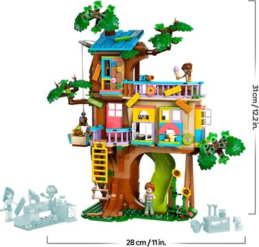 Конструктор LEGO Friends Будинок на дереві, 701 деталь