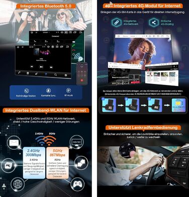 Автомобільний радіо Erisin 8 Core 4 64 ГБ Android 14, підтримка GPS-навігації для Opel Astra H Corsa C Corsa D Vectra Zafira Signum, 7-дюймовий сенсорний екран, 8-ядерний 4G, 64 ГБ, Android 10, 10,7-дюймовий GPS-навігатор, Bluetooth, DAB, DSP, IPS, TPMS