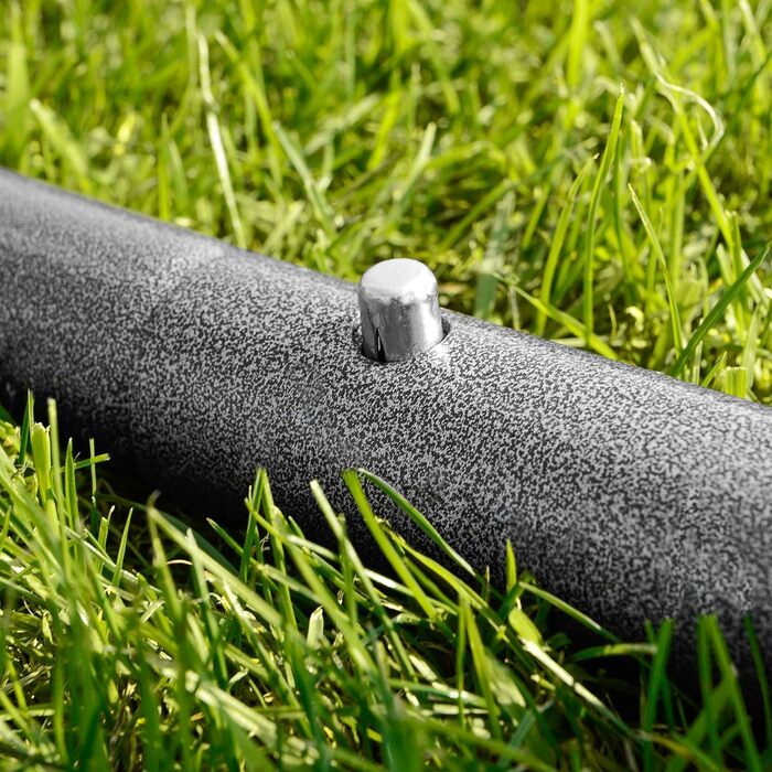 Футбольні ворота FORZA Steel42 Надзвичайно міцні сталеві ворота 6 розмірів Стандартний розмір, стійкі до атмосферних впливів, портативні з опорними кілками та додатковим комплектом для відскоку. Тільки ворота 2,4 м x 1,8 м