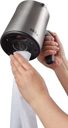 Турецька кавоварка ARZUM OKKA OK0012-RK Rich Spin M, функція молочної турецької кави, система запобігання переповненню, хром