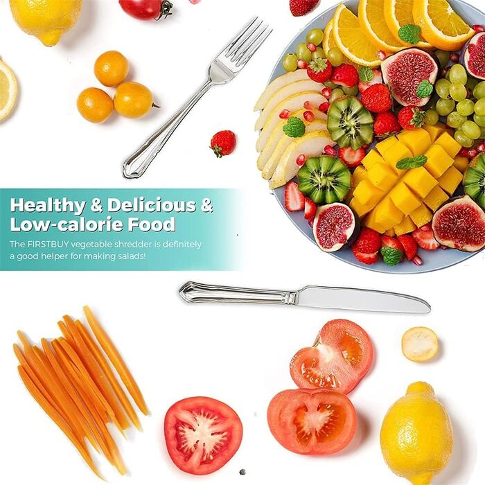 Насадки-подрібнювачі Jikoiuty Slicer, Свіжі овочі для приготування овочів для кухні, Салатниця зі щітками для чищення