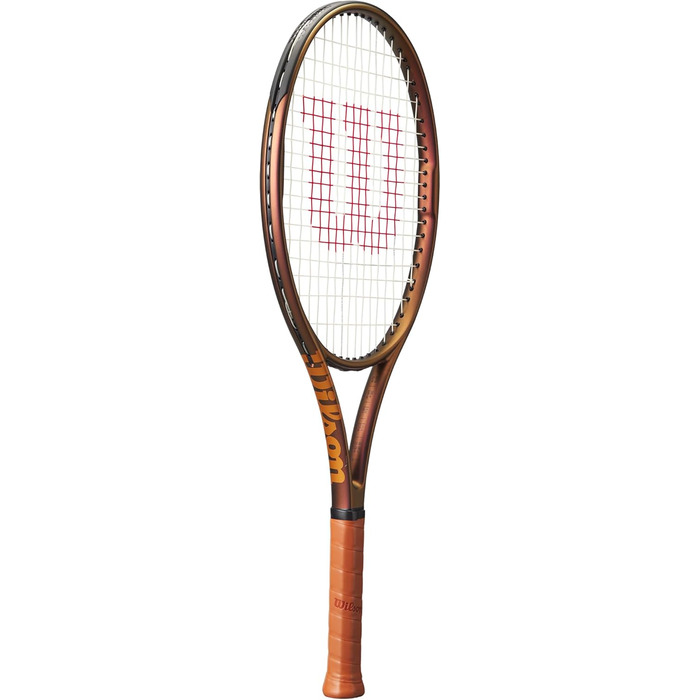 Тенісна ракетка Wilson Pro Staff 26 V14 — 26 дюймів, коричнева, зі струнами