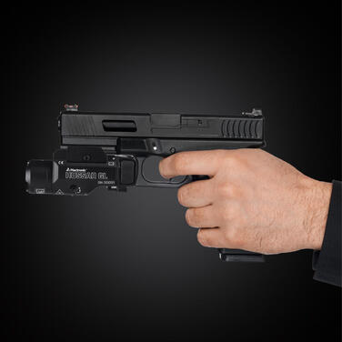 Ліхтар тактичний Mactronic Hussar GL (900 Lm) Gun Mount (THG0011)