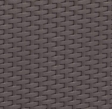 Табурет з подушкою Cube w/подушка, вид ротанга, пластик, коричневий, 206721