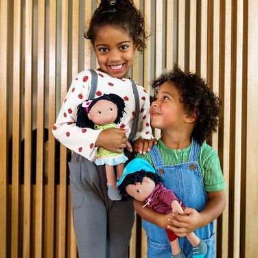 Лялька Cari, 30 см, м&39яка тканинна лялька для дітей від 18 місяців, знімний одяг і довге волосся, 304576 -