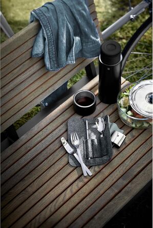 Нержавіюча сталь, набір столових приборів з 8 предметів, набір столових приборів для подорожей на 1 людину, столові прибори для кемпінгу з футляром, екологічно чисті столові прибори для походів, соломинка, щітка для чищення, подарунковий аксесуар для кемп
