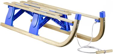 Санки Alpenflitzer Davos, дерев'яні, складані, 110 см