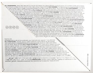 Легкий велосипедний шолом для дітей - індивідуальне регулювання розміру - розсувний зі світлодіодним підсвічуванням дино-синій кил