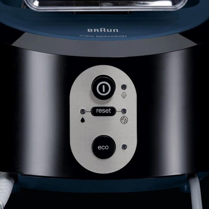 Парова прасувальна станція Braun CareStyle 5 IS 5145 WH - парова праска з підошвою FreeGlide 3D та функцією Eco, 2400 Вт, паровий